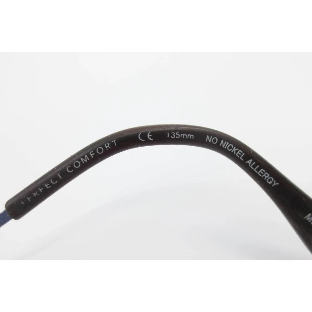 Charmant CH10611 Bronze Brown Blue Excellence Titan Cat Eye Eyeglasses 49-17-135